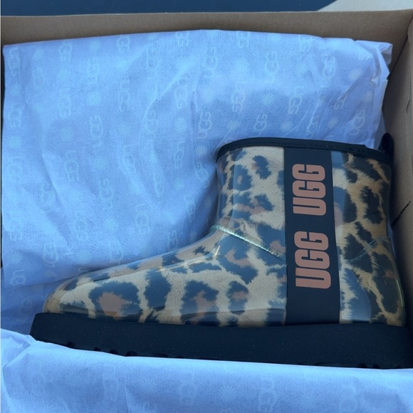 UGG Animal Print Mini Classic Boots - Picture 2 of 3